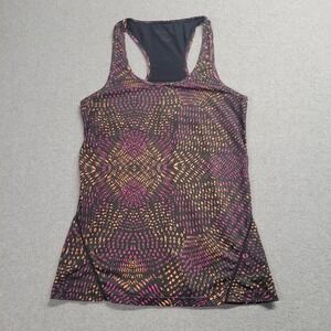 Fabletics Leon Racerback Abstract Print Tank Top Size XS 4 Women's Gym Yoga Golf